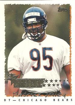 Patrick Riley Chicago Bears 1995 Topps NFL Rookie Card - Draft Pick #242